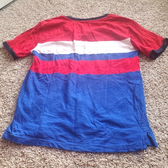 3/$20 Polo Ralph Lauren Boy's Striped Henley Tee - Picture 6 of 7